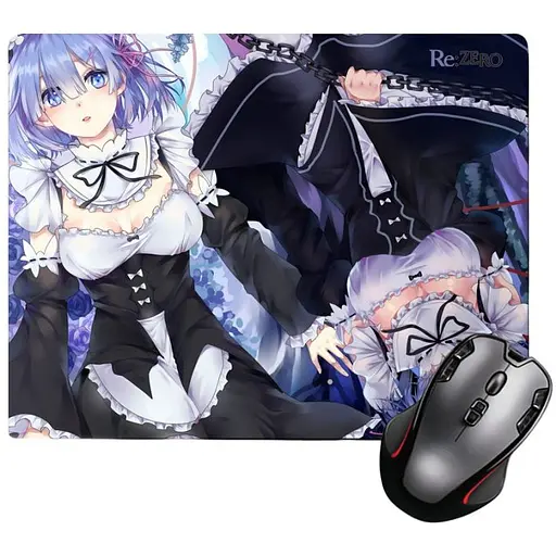 Игровая поверхность Nextprint Рем и Рам Ре:Зеро Жизнь с нуля - Re: Zero 220 х 180 мм (14906)