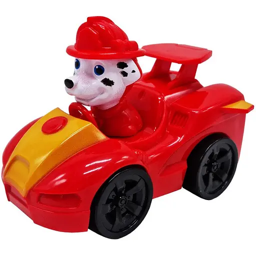 Машина ігрова з героєм Щенячий патруль Bambi 665PP інерційна Червоний - фото 1