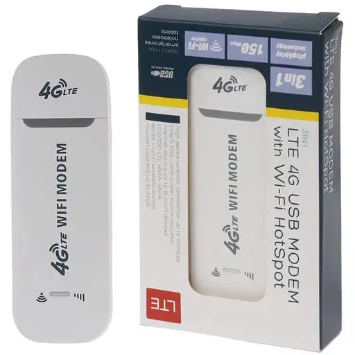 Мережевий адаптер з WiFi маршрутизатор 4G LTE USB модем