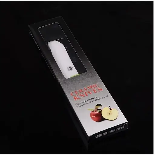 Ніж-сантоку керамічний 12.5 см Green (NC13KN) - фото 5