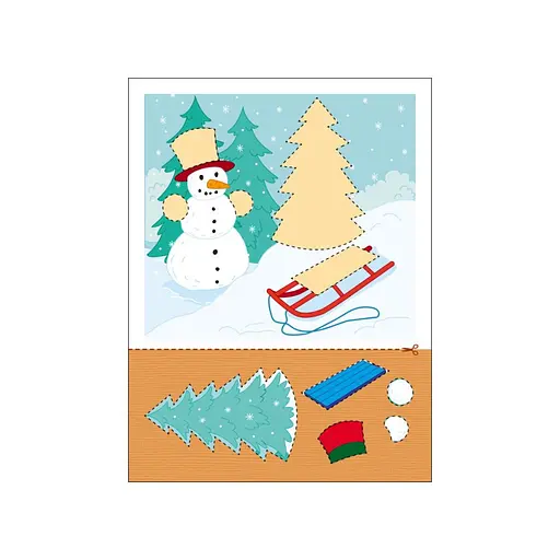 Блокноты-вырезалки "Силуэтное вырезание" 16805 аппликации - фото 4