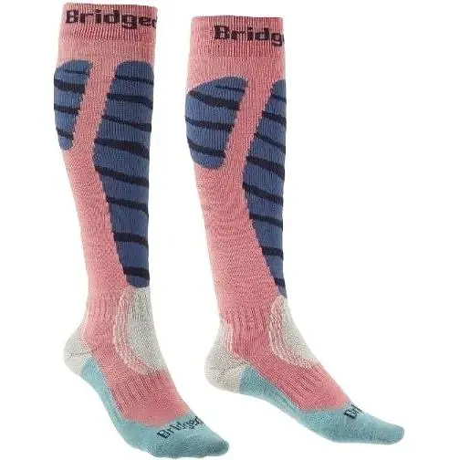 Носки Bridgedale Ski Easy On Wmn Pattern Coral Pink S (1053-710222.233.S)