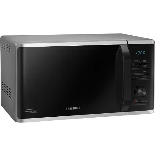 Микроволновая печь с грилем Samsung MG23K3515AS Stainless steel/black UA - фото 3