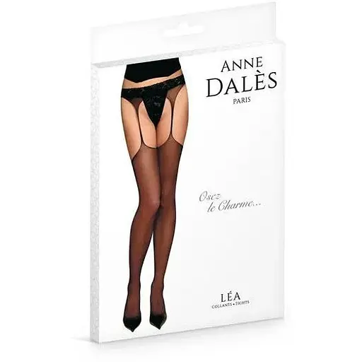 Панчохи з поясом Anne De Ales Lea T2 Black - фото 3