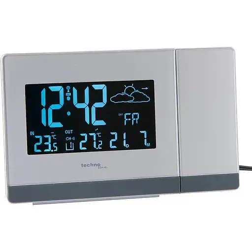 Часы проекционные Technoline WT549 White (WT549) - фото 2