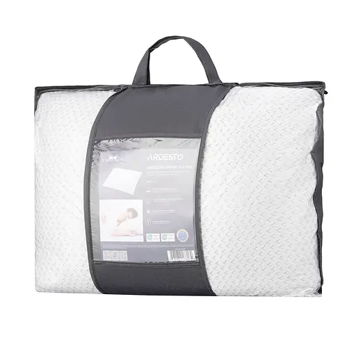 Подушка ортопедична Ardesto Sleepwell, 50х70см, білий (ART5070SHP) - фото 5