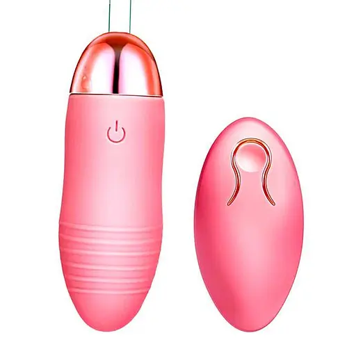 Віброяйце з пультом керування та USB зарядкою 10 режимів Бежевий