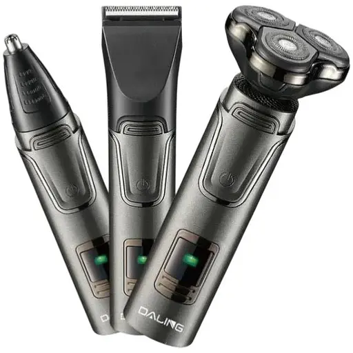 Універсальний триммер бритва 3 в 1 Daling DL-9207 машинка для стрижки бороди гоління 5 Вт - фото 1