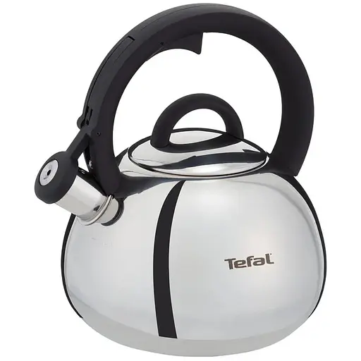 Чайник зі свистком Tefal Duetto+ 2.5 л чорний (N4180310) - фото 1