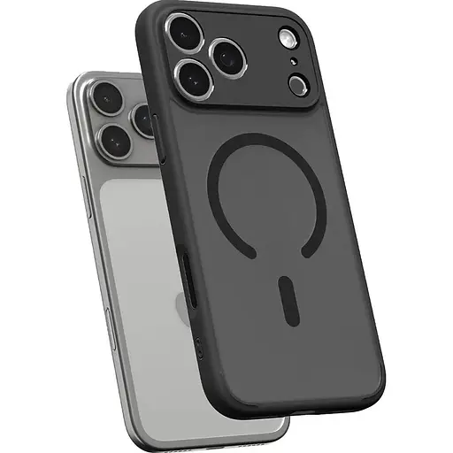 Чехол Spigen Ultra Hybrid with MagSafe для Apple iPhone 17 Pro Frost Black ACS10349 (149401) - фото 4