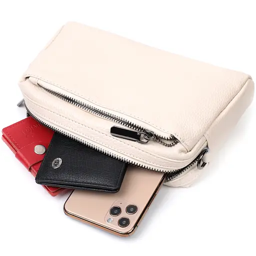 Кожаная сумка женская Vintage 22.5х12х5 см sum0024707 - фото 5