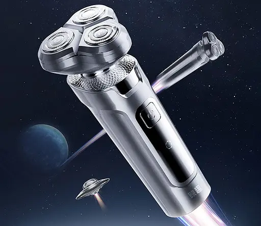 Электробритва Enchen Rotary Shaver X2 серебристый - фото 3