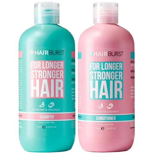 Набір з шампуню та кондиціонеру для зміцнення волосся Hairburst Shampoo & Conditioner Duo Pack 2х350 мл - фото 1
