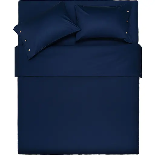 Підковдра Ardesto Mix&Match, 160х220см, 100% бавовна, сатин, синій (ART1622DVN) - фото 1