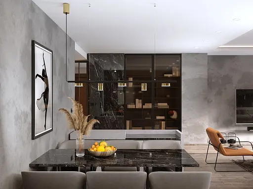 Підвіс SV0063-5 BK+GD 3000К - фото 3