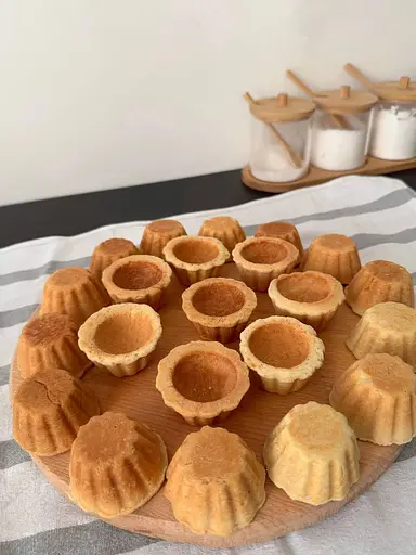 Кексниця тарталетниця форма велика з алюмінієвою кришкою для випічки кексів, кошиків, тарталеток і пончиків, Ласунка Сірий 85700 - фото 10