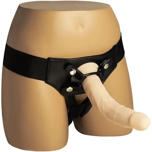 Фаллоимитатор Addiction Naked - 9" silicone Dual Density Bendable Dildo Vanilla - фото 4