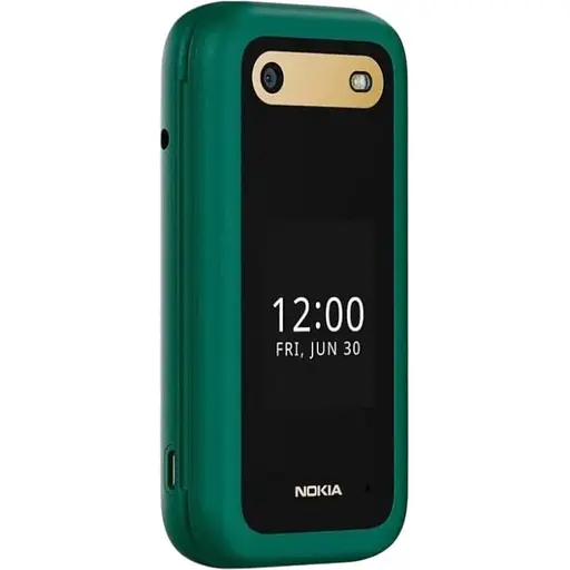 Мобільний телефон Nokia 2660 Flip Green (1GF011PPJ1A05) - фото 5