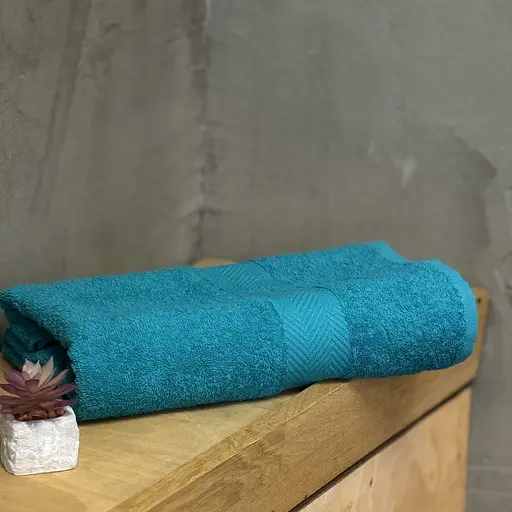 Полотенце махровое Ecotton 50 x 80 см бирюзовое (25230)