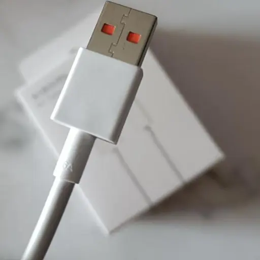 Кабель для швидкого заряджання телефона Xiaomi 120 Вт 6 A зарядний кабель шнур шнур Xiaomi Type C Білий - фото 3