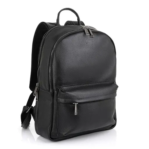 Кожаный мужской рюкзак TARWA 40х31х13 см sum0026133 - фото 1