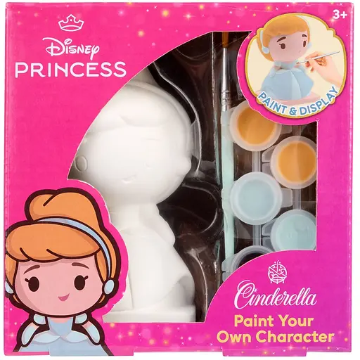 Набір для творчості Disney Princess Гіпсова фігурка з фарбами (DP252345) - фото 1