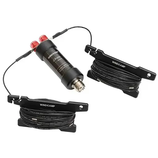 Коротковолновая антенна диполь для диапазонов 5/7/10/14/18/21/24/28(29)/50 МГц Windcamp Gipsy 5-50MHz (101207)