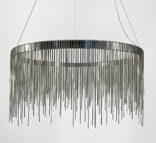 Хромована люстра з ланцюжками Ø 60 см | Арт. SP 07-600 | Line F - фото 7