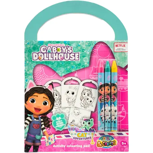 Раскраска Gabby's Dollhouse Активити (GD252500) - фото 1