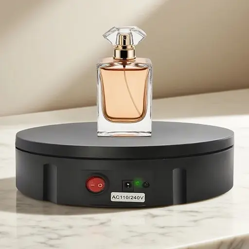 Поворотный стол для предметной фотосъемки предметов до 100 кг Nectronix 30B, диаметром 30 см, черный (101219) - фото 4