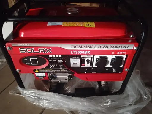 Бензиновий генератор Solax LT3500MX (2.8 кВт) Мідна обмотка ручний стартер - фото 3