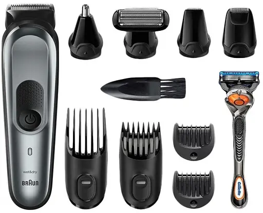 Тример Braun MGK7221 + бритва Gillette - фото 1