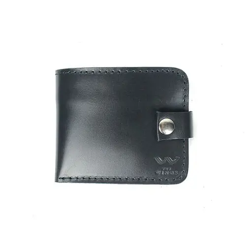 Кожаный портмоне Mini 2.0 синий - фото 5