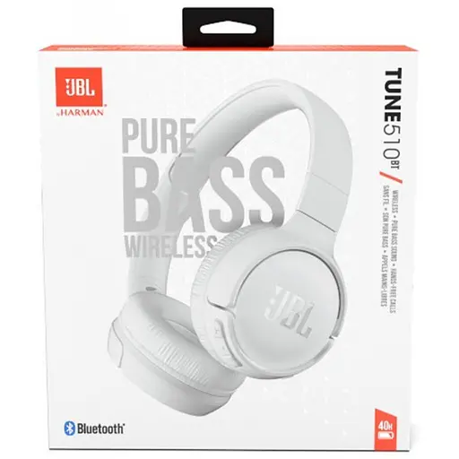 Гарнитура JBL T510BT (JBLT510BTWHTEU) White - фото 7