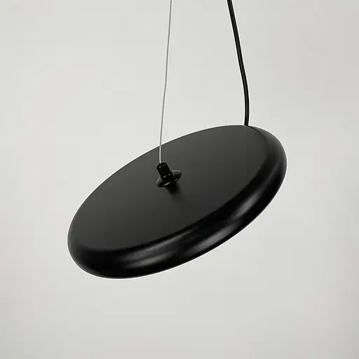 Підвіс із чорним корпусом та білим плафоном на магніті | Арт. A 166D-250 BK | Line F - фото 5