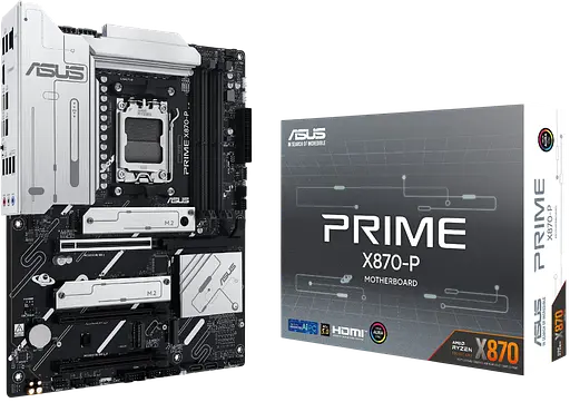 Материнська плата Asus X870-P Prime Socket AM5 (PRIME X870-P) Б/В - фото 1