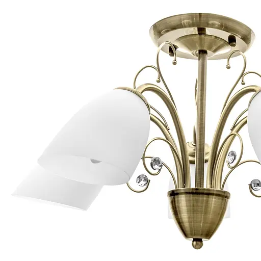 Люстра стельова Brille класична E27 60W BZ (LK-565C/5) - фото 2