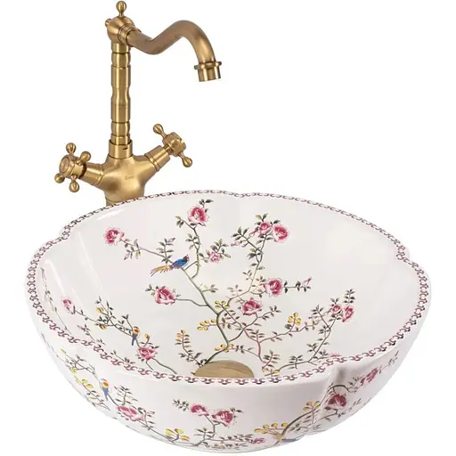 Умивальник Rea Felicia накладний REA-U7504, Цветной - фото 1