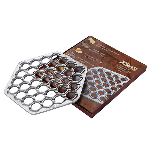 Пельменниця шестигранна посилена на 37 виробів (картонна упаковка) Харьків, ХЕАЗ 81812 - фото 3