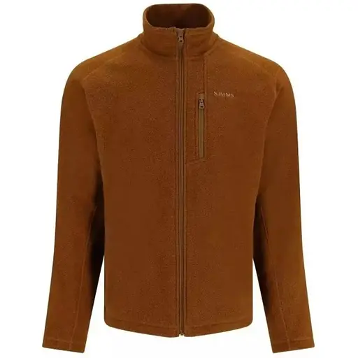Флісова кофта Simms Rivershed Full Zip Fleece Brown XL (1102-13850-1268-50)