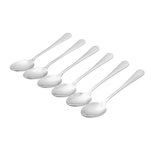 Набір столових ложок "Classic" із нержавіючої сталі (6 штук, довжина 20.5 см), Kitchen Master 86924 - фото 3
