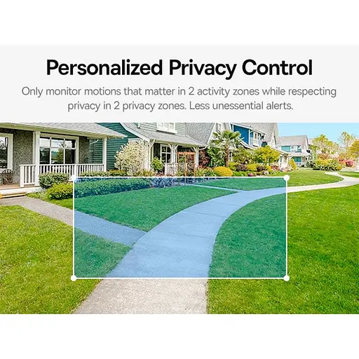 Камера відеоспостереження Baseus Security S1 Outdoor Camera 2k 145° 8Gb eMMC Night vision 400lm - фото 3