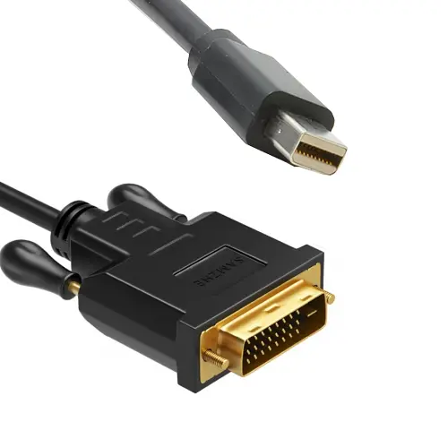 Переходник-конвертер mini Display Port (папа) на DVI24+1 (папа) 1.8m