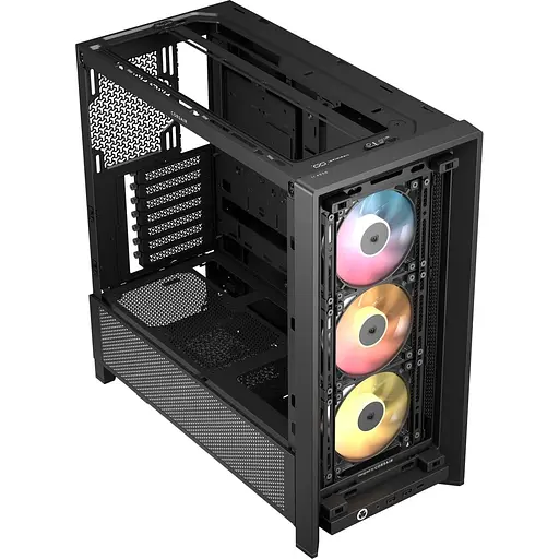 Корпус Corsair FRAME 4000D RS ARGB из закаленного стекла без блока питания, черный (CC-9011296-WW) - фото 4