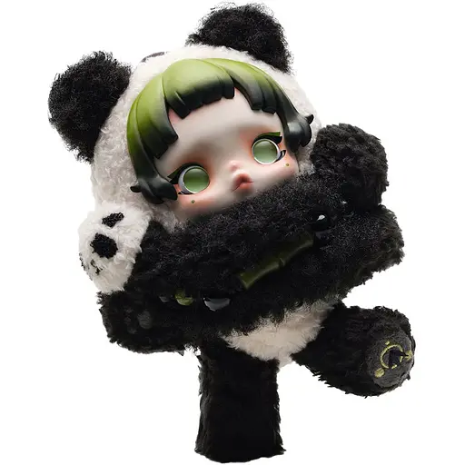 М'яка іграшка Pop Mart Skullpanda Серія Lazy Panda колекційна (SPLP-01) - фото 4