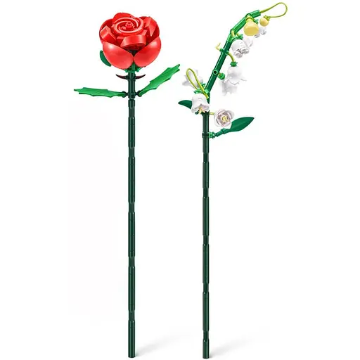 Детский конструктор Конвалия и Роза Max 83184GQ1-204 204 детали - фото 1