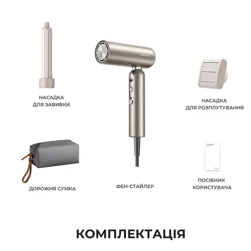 Фен-стайлер Dreame Pocket Titanium AHD51-TI - фото 11