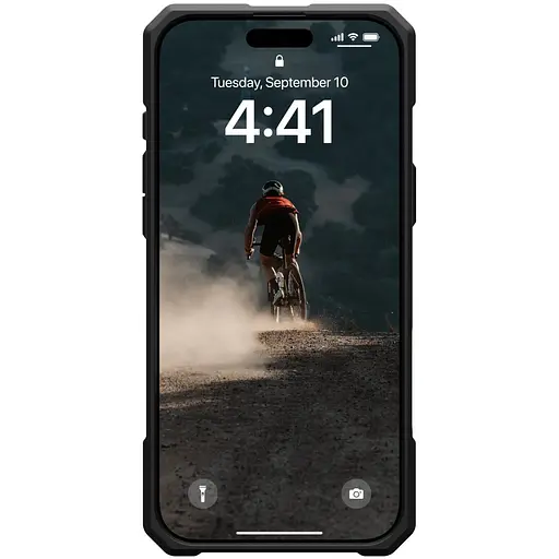 Оригинальный противоударный чехол UAG Monarch для Iphone 16 Pro Max (6.9") Carbon Fiber 114457114242 - фото 4