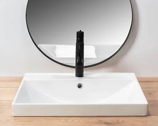Умивальник Rea Daisy врізний білий REA-U0875, Білий - фото 4
