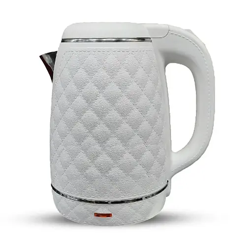 Чайник електричний Bobbytec TPC11715 компактний та потужний об'ємом 2 л потужністю 1800 Вт Білий - фото 1